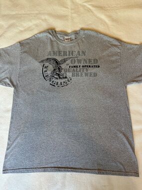 Yuengling Gray Graphic T-Shirt by Gildan Sz 2XL